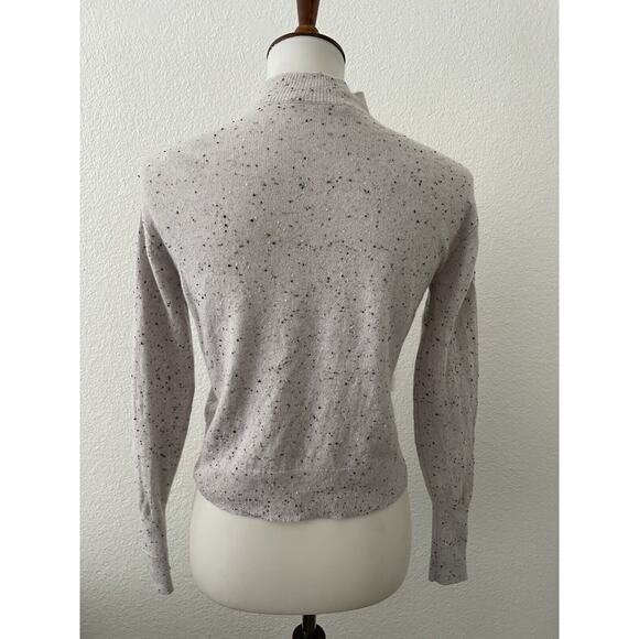 Everlane Sweater Pullover High Neck Cashmere Speckled - Picture 7 of 12